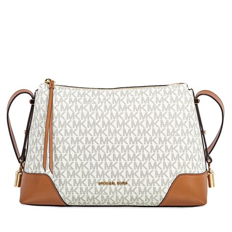 michael michael kors crosby medium logo messenger